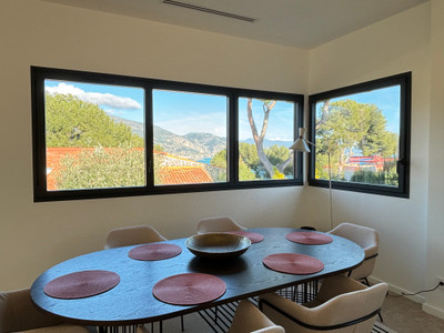 Newly Renovated Villa with Panoramic Views in Cap Martin – A Stone’s Throw from Monaco