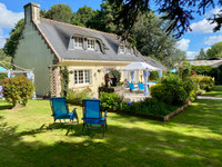 Garden for sale in Langonnet Morbihan Brittany