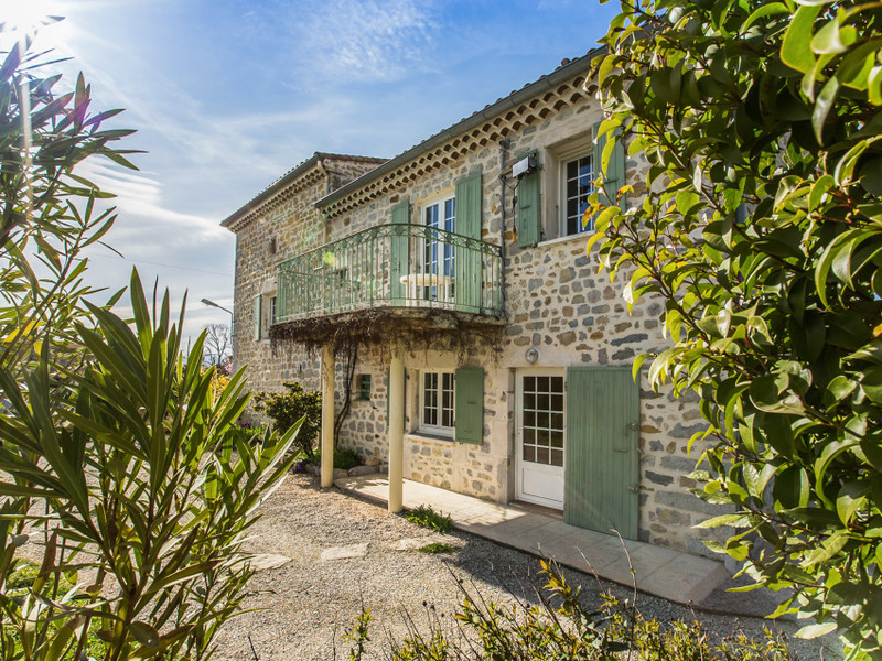Maison à vendre en Rhone Alpes Ardèche Grospierres Mas en pierres