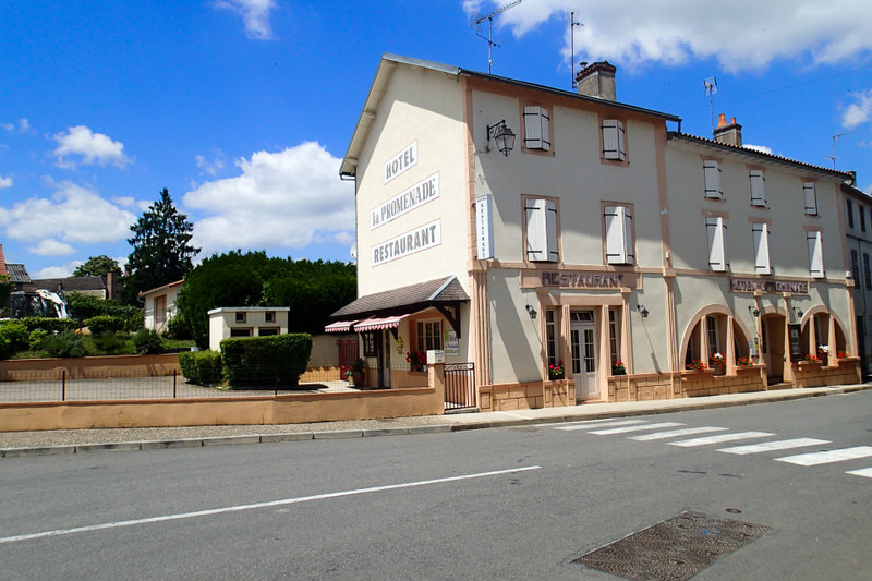 House For Sale In Le Dorat Haute Vienne Ideal Family Home Or Business Premises In The Town Former Hotel Bar Restaurant Freehold France Ref lbu87