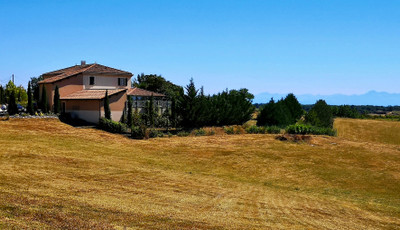 EXCEPTIONAL  350m2 home 78m2 orangery, 15 Acres ,fantastic pool area, garage PLUS stunning Pyrenean views 