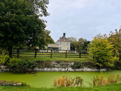 For sale near Argentan, manor house and breeding and competition famous stud farm