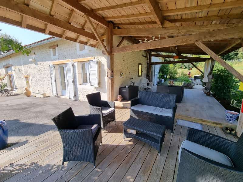 House for sale in VilleboisLavalette Charente Fully restored stone property comprising